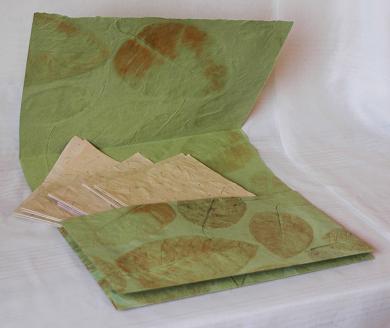 Indipaper - green heart leaf folder XL (green heart leaf folder XL)